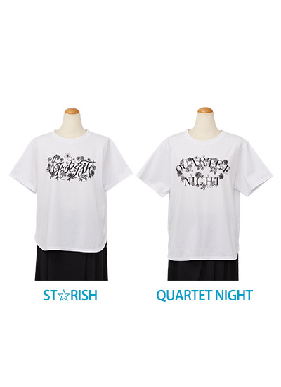 うたの☆プリンスさまっ♪ K.M☆U.P Summer Bloom Tシャツ（S/Mサイズ）「ST☆RISH」「QUARTET NIGHT」