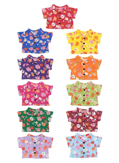 うたの☆プリンスさまっ♪ ぬいぐるみ用 オープンカラーシャツ Summer Bloom Ver.（11種）