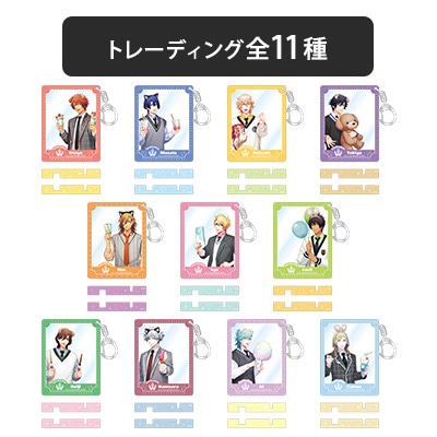 【10Packセット】トレーディングフォト風アクリルキーホルダー Fun Day Date Ver.