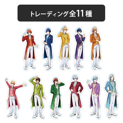 【1Box12Pack入り】トレーディングクリアステッカー SHINING BIRTHDAY STREAM Ver.