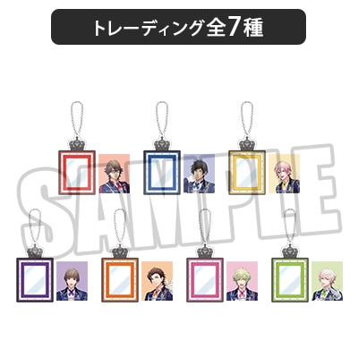 トレーディング証明写真風シール付きホルダー「RAGING」