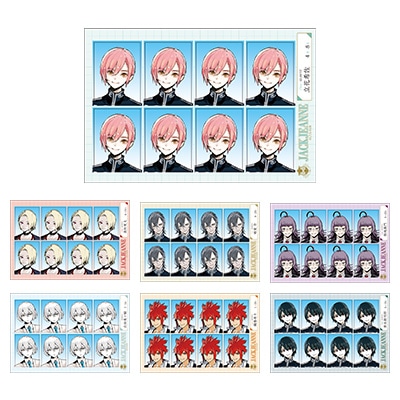 証明写真風ステッカー（7種）