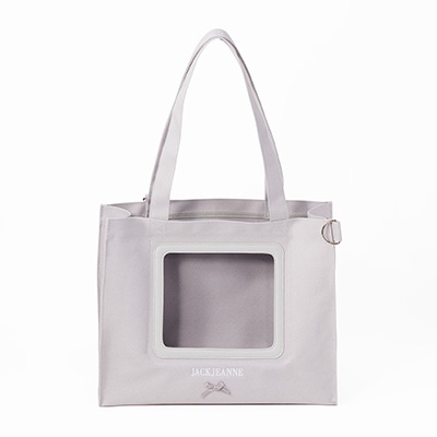 【再販】クリア窓つきトートバッグ