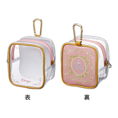 カラビナ付きクリアポーチ Crown Creamy Land ～Dessert Plate～ Ver. (18種)