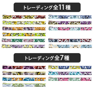 【セット販売】トレーディングクリアマスキングテープ Fragrance Pairing Ver.「SHINING」／「RAGING」