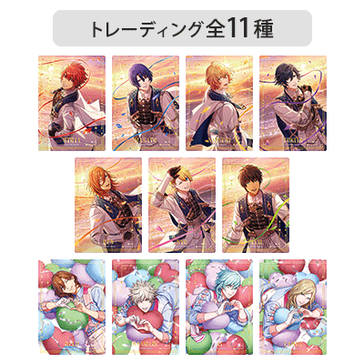 【Box販売】トレーディング箔押し風クリアカード Thanks for you! エクストラVer.「SHININ」／「RAGING」