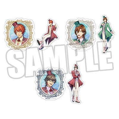 ミニサテンステッカーセット（18種）