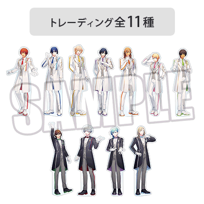 【Box販売】トレーディングクリアステッカー「SHINING」「RAGING」