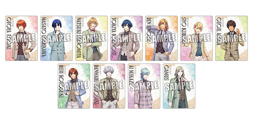 B賞：アイドル直筆サイン入りメッセージカード（全11種のうち1種）