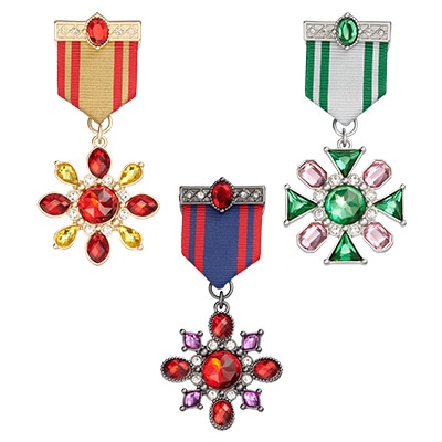 モチーフブローチ（18種）