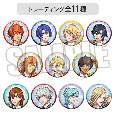 【セット販売】 トレーディング缶バッジ 「SHINING」/「RAGING」