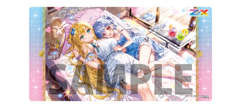 大人買い特典 非売品ラバープレイマットスリム「あづみ＆リゲル」サマーリゾートVer.