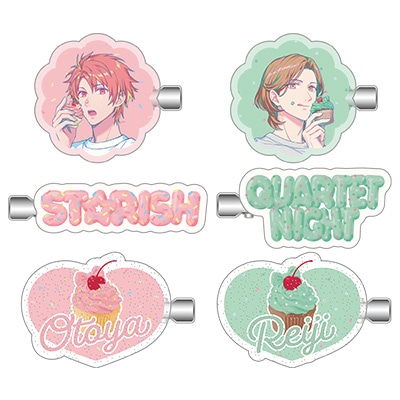 アクリルヘアクリップセット（11種）