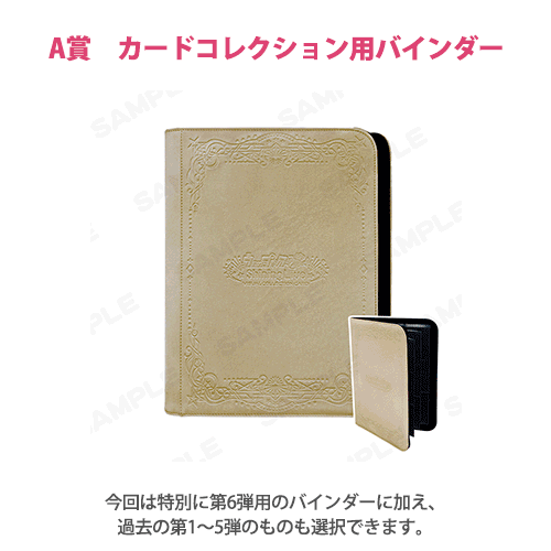 A賞　カードコレクション用バインダー