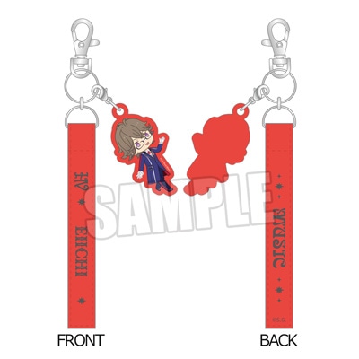 【10Packセット】うたの☆プリンスさまっ♪ トレーディング織ネームタグキーホルダー UTA☆PRI WONDERLAND ちびキャラVer.「RAGING」[WM] ＜全長＞約23cm、＜ネームタグ＞約縦150×横20mm、＜アクリルチャーム＞約縦70×横40mm以内