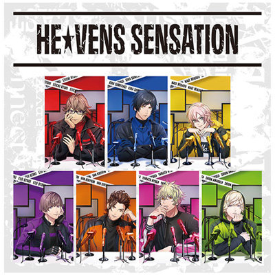 【BOL限定・綺羅Ver.】うたの☆プリンスさまっ♪HE★VENSミニアルバム「HE★VENS SENSATION」リボンキーホルダーセット (リボンキーホルダー)約横45mm×縦180mm