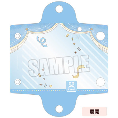 うたの☆プリンスさまっ♪ カラビナ付きケース Fun Day Date Ver.「カミュ」[BGS2025] 約縦115×横65mm（閉じた時）