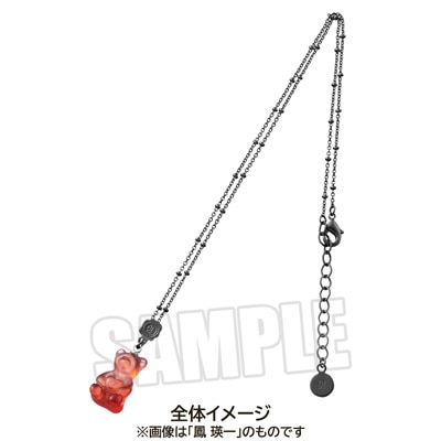 うたの☆プリンスさまっ♪ Q☆UP テディベアハードグミネックレス「桐生院ヴァン」 チェーン：420mm+アジャスター50mm、モチーフ：約縦21×横13×厚さ7mm