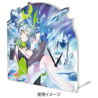 Z/X -Zillions of enemy X- ホログラムアクリルクロック