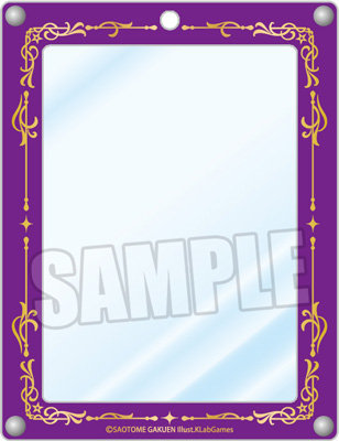 うたの☆プリンスさまっ♪ Shining Live アクリルカードフレームキーホルダー「一ノ瀬トキヤ」 (外寸)約縦108×横83×厚さ6mm /(内フレーム)約縦92×横67mm /(カードスリーブ)約縦91×横64.5mm