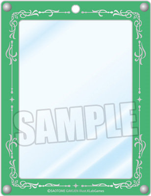 うたの☆プリンスさまっ♪ Shining Live アクリルカードフレームキーホルダー「寿 嶺二」 (外寸)約縦108×横83×厚さ6mm /(内フレーム)約縦92×横67mm /(カードスリーブ)約縦91×横64.5mm