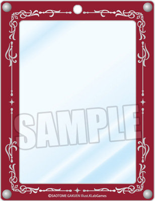 うたの☆プリンスさまっ♪ Shining Live アクリルカードフレームキーホルダー「黒崎蘭丸」 (外寸)約縦108×横83×厚さ6mm /(内フレーム)約縦92×横67mm /(カードスリーブ)約縦91×横64.5mm