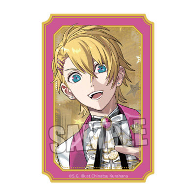 うたの☆プリンスさまっ♪ クリアステッカーセット 15th Anniversary Ver.「来栖 翔」 <ステッカー1>約縦130×横50mm以内、<ステッカー2>約縦91×横55mm