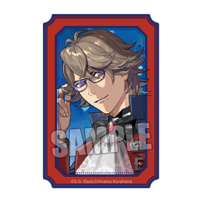 うたの☆プリンスさまっ♪ クリアステッカーセット 15th Anniversary Ver.「鳳 瑛一」 <ステッカー1>約縦130×横50mm以内、<ステッカー2>約縦91×横55mm