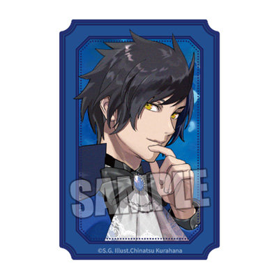 うたの☆プリンスさまっ♪ クリアステッカーセット 15th Anniversary Ver.「皇 綺羅」 <ステッカー1>約縦130×横50mm以内、<ステッカー2>約縦91×横55mm