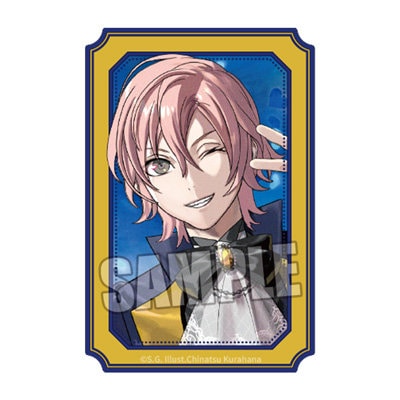 うたの☆プリンスさまっ♪ クリアステッカーセット 15th Anniversary Ver.「帝 ナギ」 <ステッカー1>約縦130×横50mm以内、<ステッカー2>約縦91×横55mm