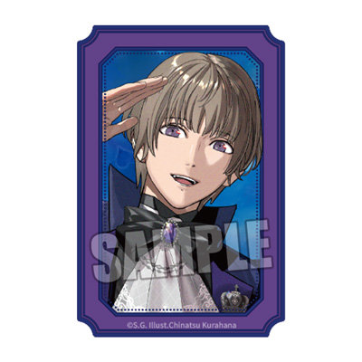 うたの☆プリンスさまっ♪ クリアステッカーセット 15th Anniversary Ver.「鳳 瑛二」 <ステッカー1>約縦130×横50mm以内、<ステッカー2>約縦91×横55mm