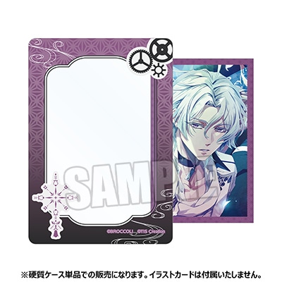 泡沫のユークロニア モチーフ B8硬質ケース「淡雪」[ab] 外寸サイズ：約10×7cm、内寸サイズ：約9.4×6.7cm （B8サイズ）