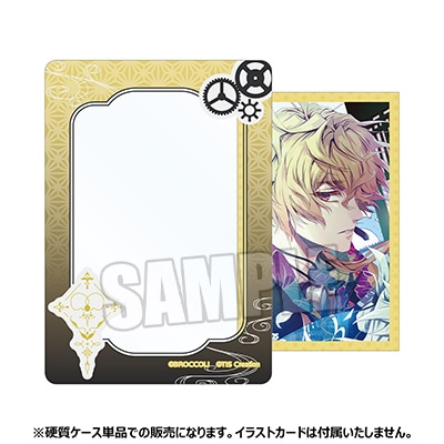 泡沫のユークロニア モチーフ B8硬質ケース「露草」[ab] 外寸サイズ：約10×7cm、内寸サイズ：約9.4×6.7cm （B8サイズ）