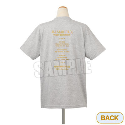 【Mサイズ】うたの☆プリンスさまっ♪ ALL STAR STAGE -Happy Celebration- ライブTシャツ「QUARTET NIGHT」 ＜Mサイズ＞着丈約70cm、身幅約52cm、肩幅約47cm、袖丈約20cm
