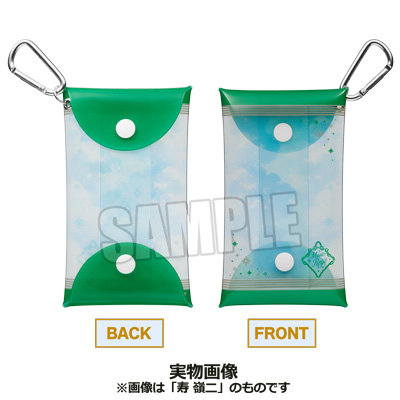 うたの☆プリンスさまっ♪ ALL STAR STAGE -Happy Celebration- カラビナ付きクリアケース「美風 藍」[ASSHC] 約W85mm×Ｈ140mm