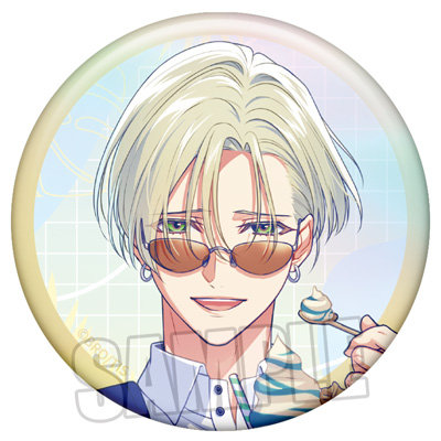 【10Packセット】UN:LOGICAL トレーディングオーロラ缶バッジ LicoBiTs FESTA -W Vacation- Ver. 直径54mm