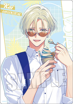 【10Packセット】UN:LOGICAL トレーディングクリアカード LicoBiTs FESTA -W Vacation- Ver. 約縦127×横89mm
