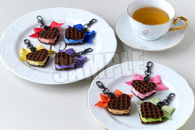 うたの☆プリンスさまっ♪ Q☆UP ワッフルバッグチャーム「帝 ナギ」 HE★VENS…約縦40×横46×高さ20mm