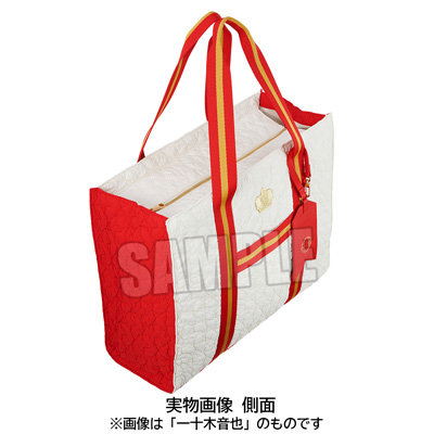 うたの☆プリンスさまっ♪ キルティングバッグ UTA☆PRI WONDERLAND Ver.「聖川真斗」 <バッグ>本体…約縦330×横420×マチ135mm、持ち手…約580×幅40mm、<ラゲッジタグ>本体…約縦140×横70mm、ストラップ…約210×幅10mm