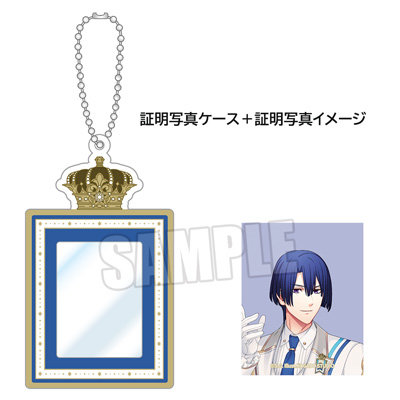 うたの☆プリンスさまっ♪ トレーディング証明写真風シール付きホルダー UTA☆PRI WONDERLAND Ver.「SHINING」 <ホルダー>約縦84×横49mm、<シール>約縦50×横40mm(同柄2枚入り)