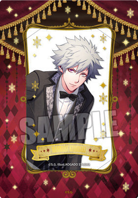 【1BOX8Pack入り】うたの☆プリンスさまっ♪ カスタマイズビジュアルカードコレクション History Ver.「黒崎蘭丸」 (カード)約縦91×横55mm(名刺サイズ)/ (シート)約縦127×横89mm(L判ブロマイドサイズ)