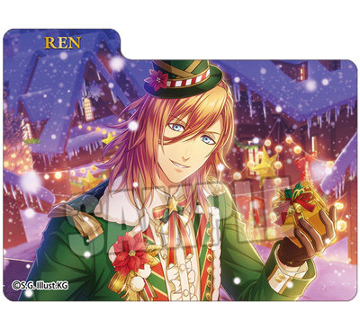 うたの☆プリンスさまっ♪ Shining Live ホロマルチケース「神宮寺レン」 (外寸)約縦61×横98×高さ71mm /(内寸)約縦60×横96×高さ70mm /(セパレーター)約縦70×横91mm(2枚入り)