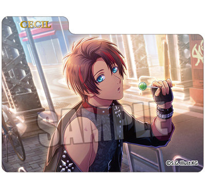 うたの☆プリンスさまっ♪ Shining Live ホロマルチケース「愛島セシル」 (外寸)約縦61×横98×高さ71mm /(内寸)約縦60×横96×高さ70mm /(セパレーター)約縦70×横91mm(2枚入り)