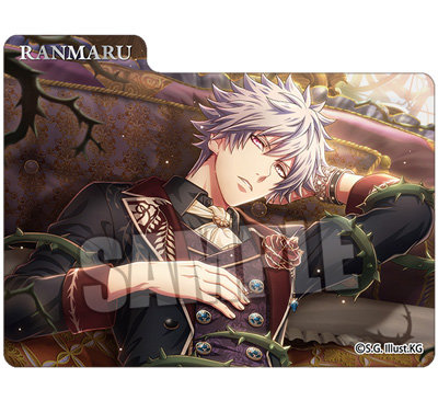 うたの☆プリンスさまっ♪ Shining Live ホロマルチケース「黒崎蘭丸」 (外寸)約縦61×横98×高さ71mm /(内寸)約縦60×横96×高さ70mm /(セパレーター)約縦70×横91mm(2枚入り)