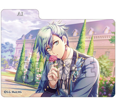 うたの☆プリンスさまっ♪ Shining Live ホロマルチケース「美風 藍」 (外寸)約縦61×横98×高さ71mm /(内寸)約縦60×横96×高さ70mm /(セパレーター)約縦70×横91mm(2枚入り)