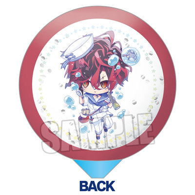 UN:LOGICAL スティックバルーン LicoBiTs FESTA -W Vacation- Ver.「雅火」 <膨らませ前>約縦325×横125mm、<膨らませ後>約縦300×横100mm