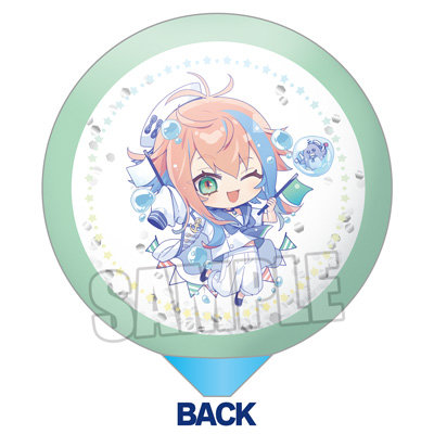 UN:LOGICAL スティックバルーン LicoBiTs FESTA -W Vacation- Ver.「ユーリ」 <膨らませ前>約縦325×横125mm、<膨らませ後>約縦300×横100mm