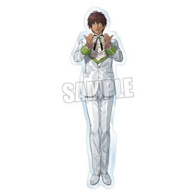 うたの☆プリンスさまっ♪ クリアステッカーセット 15th Anniversary Ver.「愛島セシル」 <ステッカー1>約縦130×横50mm以内、<ステッカー2>約縦91×横55mm