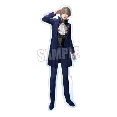 うたの☆プリンスさまっ♪ クリアステッカーセット 15th Anniversary Ver.「鳳 瑛二」 <ステッカー1>約縦130×横50mm以内、<ステッカー2>約縦91×横55mm