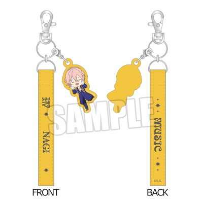 【10Packセット】うたの☆プリンスさまっ♪ トレーディング織ネームタグキーホルダー UTA☆PRI WONDERLAND ちびキャラVer.「RAGING」[WM] ＜全長＞約23cm、＜ネームタグ＞約縦150×横20mm、＜アクリルチャーム＞約縦70×横40mm以内